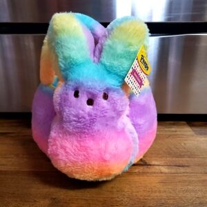 Peeps Tye Dye Plush Bunny Easter Basket